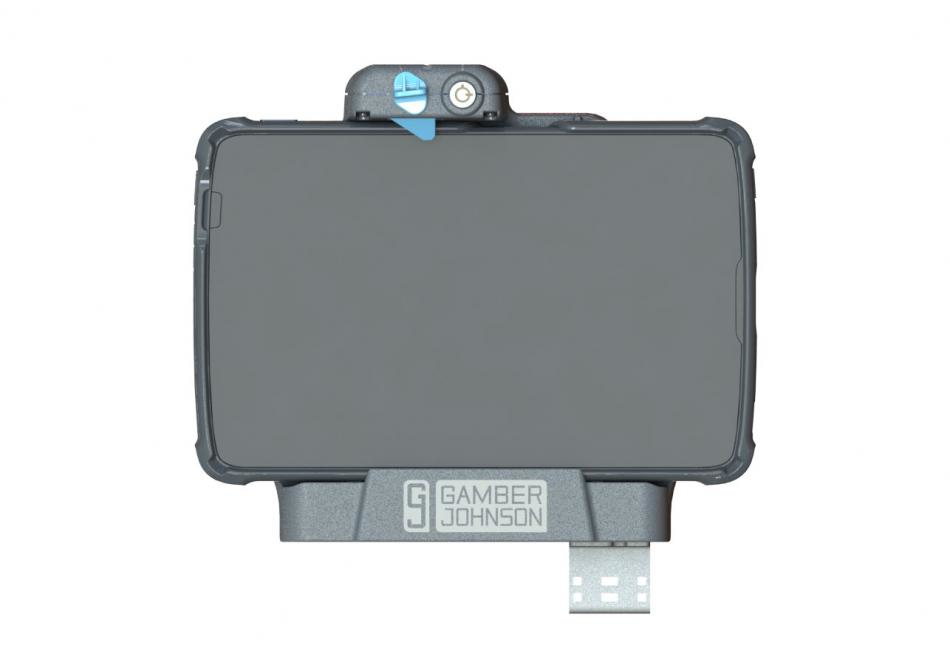 Gamber-Johnson 7160-1807-04 docking station per dispositivo mobile Tablet Grigio