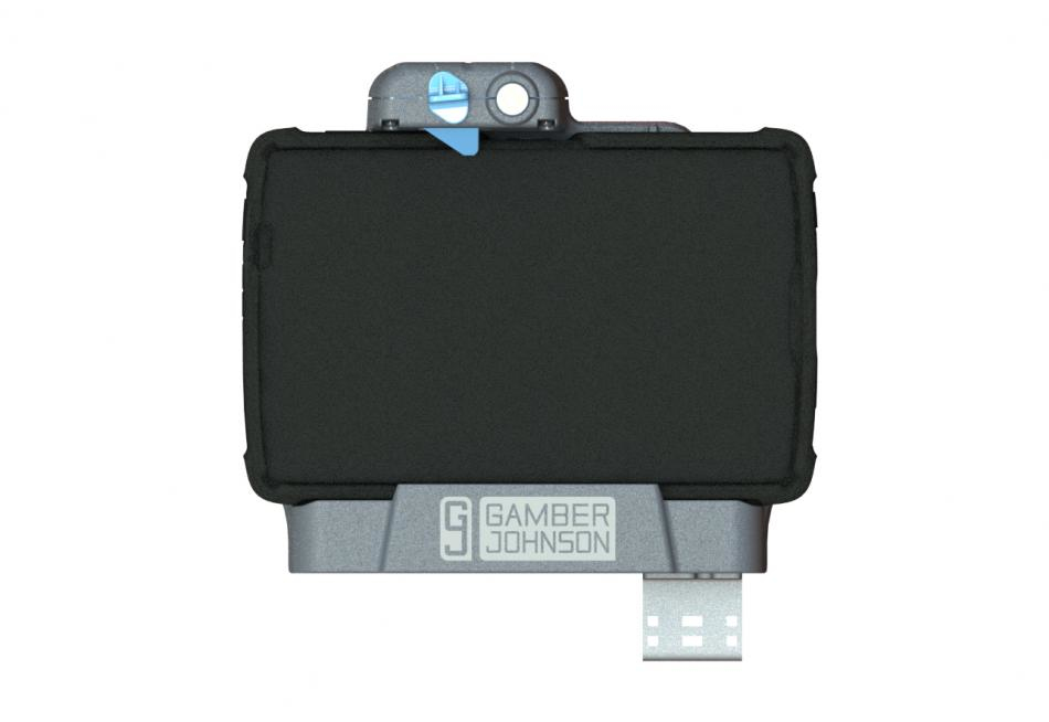 Gamber-Johnson 7160-1801-04 docking station per dispositivo mobile Tablet Grigio