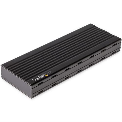 StarTech.com M2E1BMU31C contenitore di unità di archiviazione Box esterno SSD Nero