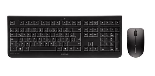 CHERRY DW 3000 tastiera Mouse incluso Universale RF Wireless AZERTY Francese Nero