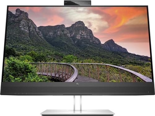 HP E-Series E27m G4 QHD USB-C Conferencing Monitor Monitor PC 68,6 cm (27) 2560 x 1440 Pixel Quad HD LCD Nero, Argento