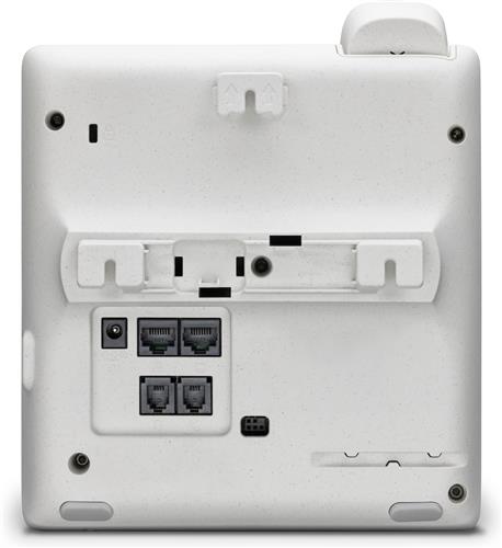 POLY Edge E220 IP Phone and PoE-enabled telefono IP Nero 4 linee IPS