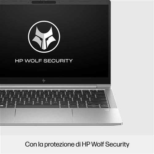 HP EliteBook 630 G10 Intel Core i7 i7-1355U Computer portatile 33,8 cm (13.3) Full HD 16 GB DDR4-SDRAM 512 GB SSD Wi-Fi 6E (802.11ax) Windows 11 Pro Argento