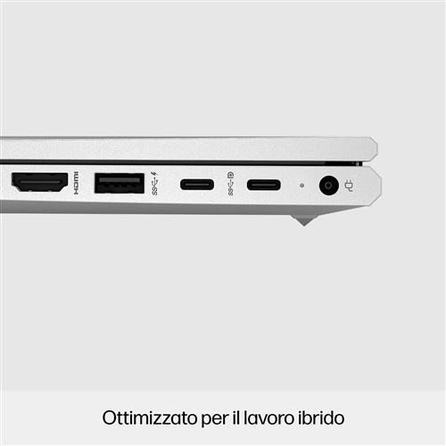 HP ProBook 440 G10 Intel Core i7 i7-1355U Computer portatile 35,6 cm (14) Full HD 16 GB DDR4-SDRAM 512 GB SSD Wi-Fi 6E (802.11ax) Windows 11 Pro Argento