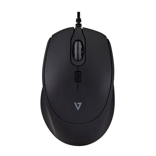 V7 MU350 mouse Universale Ambidestro USB tipo A Ottico 2500 DPI