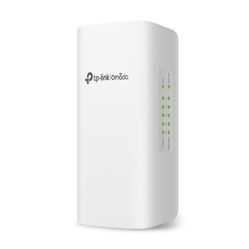 TP-Link Omada SG2005P-PD switch di rete Gestito L2/L2+ 10G Ethernet (100/1000/10000) Supporto Power over Ethernet (PoE) Desktop Bianco