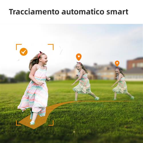 Imou Cruiser 4MP Cupola Telecamera di sicurezza IP Interno e esterno 2560 x 1440 Pixel Soffitto/palo