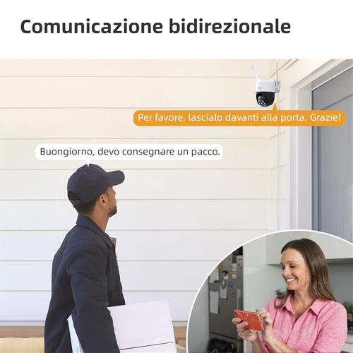 Imou Cruiser 4MP Cupola Telecamera di sicurezza IP Interno e esterno 2560 x 1440 Pixel Soffitto/palo