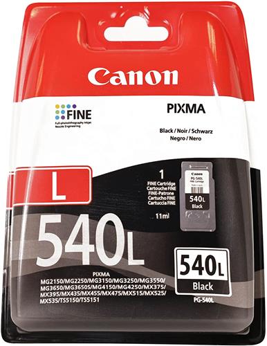 Canon PG-540L cartuccia d'inchiostro 1 pz Originale Resa standard Nero