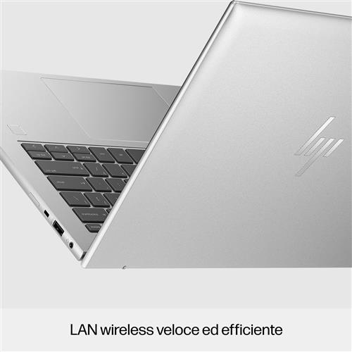 HP EliteBook 840 G10 Intel Core i7 i7-1355U Computer portatile 35,6 cm (14) WUXGA 16 GB DDR5-SDRAM 512 GB SSD Wi-Fi 6E (802.11ax) Windows 11 Pro Argento