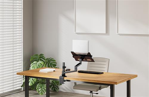 Neomounts DS20-425BL1 supporto per laptop Braccio per computer portatile Nero 43,9 cm (17.3)