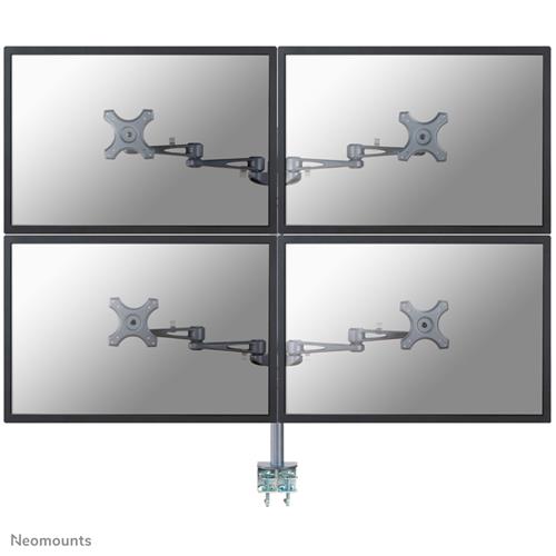 Neomounts FPMA-D935D4 Supporti a parete per TV 68,6 cm (27) Argento