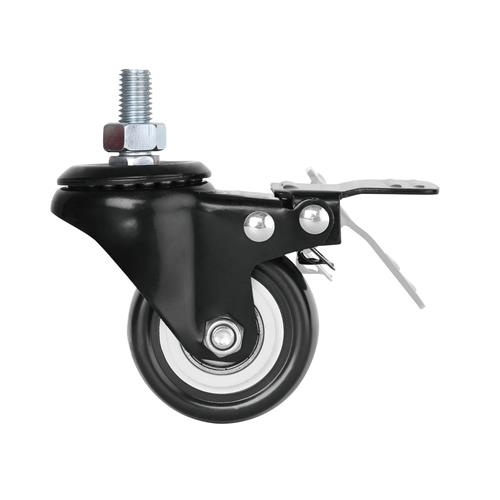 V7 TVCART1-3E carrello e supporto multimediale Nero Pannello piatto Carrello multimediale