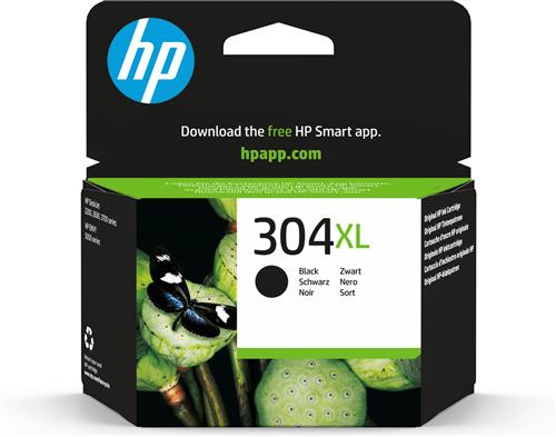 HP 304XL Black Original Ink Cartridge cartuccia d'inchiostro 1 pz Resa elevata (XL)