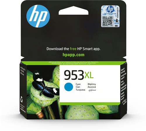 HP 953XL High Yield Cyan Original Ink Cartridge cartuccia d'inchiostro 1 pz Resa elevata (XL)