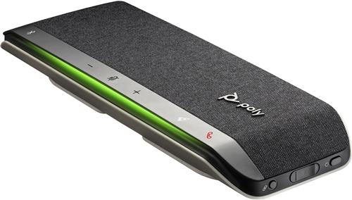 POLY Sync 40+ Microsoft Teams Certified USB-A USB-C Speakerphone +BT700 USB-A Adapter vivavoce Telefono cellulare/PC USB/Bluetooth Nero, Argento