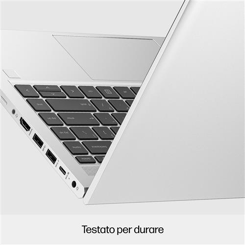 HP ProBook 445 G10 AMD Ryzen 5 7530U Computer portatile 35,6 cm (14) Full HD 16 GB DDR4-SDRAM 512 GB SSD Wi-Fi 6E (802.11ax) Windows 11 Pro Argento