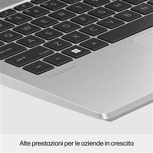 HP ProBook 445 G10 AMD Ryzen 7 7730U Computer portatile 35,6 cm (14) Full HD 16 GB DDR4-SDRAM 512 GB SSD Wi-Fi 6E (802.11ax) Windows 11 Pro Argento