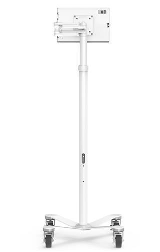 IPAD 10-11 GEN APEX ENCLOSURE MEDICAL ROLLING CART EXTENDED