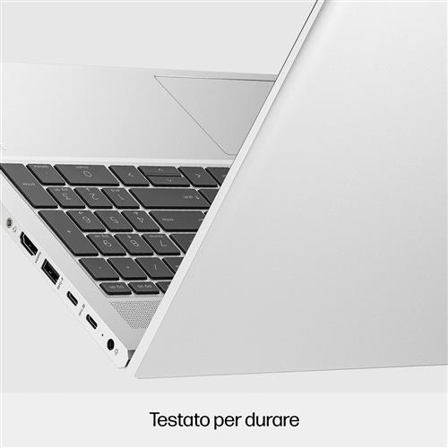 HP ProBook 450 G10 Intel Core i5 i5-1334U Computer portatile 39,6 cm (15.6) Full HD 8 GB DDR4-SDRAM 256 GB SSD Wi-Fi 6E (802.11ax) Windows 11 Pro Argento