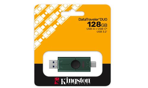 128GB USB-A + USB-C 3.2 GEN 1 DataTraveler DuoG2