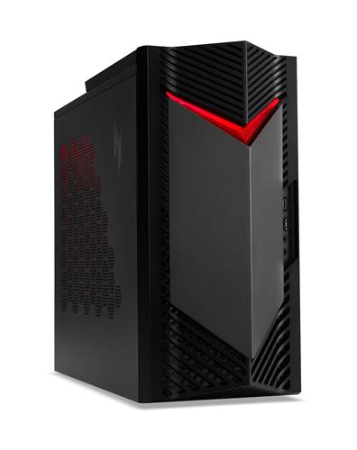 Acer NITRO 50 N50-656 Intel® Core™ i7 i7-14700F 16 GB DDR5-SDRAM 1 TB SSD NVIDIA GeForce RTX 5060 Windows 11 Home Desktop PC Nero