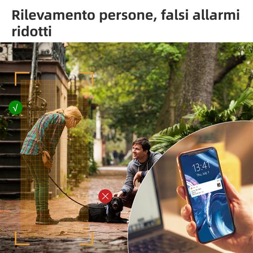 Imou Bullet 2 4MP Pallottola (forma) Telecamera di sicurezza IP 2560 x 1440 Pixel Soffitto/muro