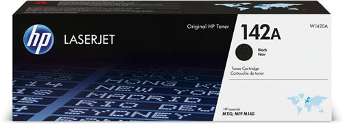 HP 142A Black Original LaserJet Toner Cartridge cartuccia toner 1 pz