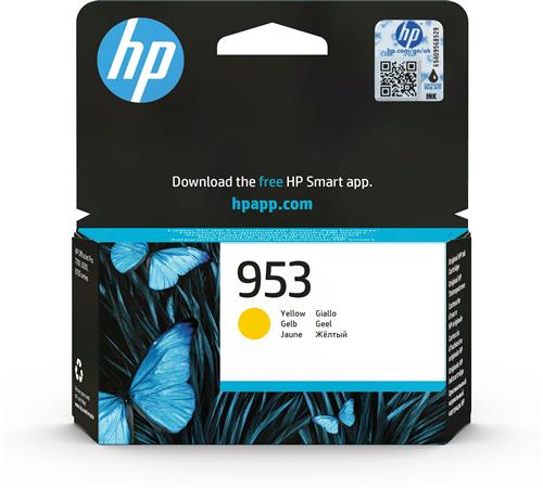 HP 953 Yellow Original Ink Cartridge cartuccia d'inchiostro 1 pz Resa standard