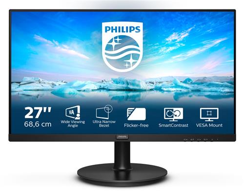 Philips V Line 271V8L/00 LED display 68,6 cm (27) 1920 x 1080 Pixel Full HD Nero