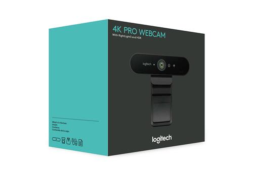 Logitech Brio webcam 13 MP 4096 x 2160 Pixel USB 3.2 Gen 1 (3.1 Gen 1) Nero