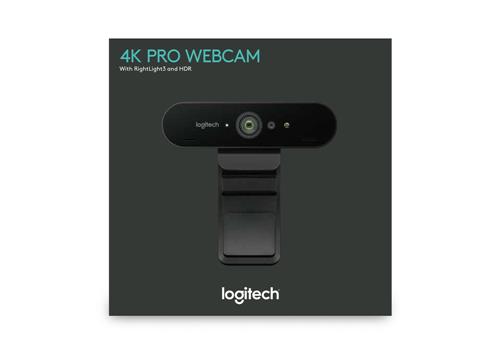 Logitech Brio webcam 13 MP 4096 x 2160 Pixel USB 3.2 Gen 1 (3.1 Gen 1) Nero