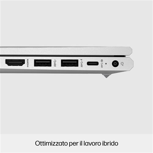 HP ProBook 455 G10 AMD Ryzen 7 7730U Computer portatile 39,6 cm (15.6) Full HD 16 GB DDR4-SDRAM 512 GB SSD Wi-Fi 6E (802.11ax) Windows 11 Pro Argento