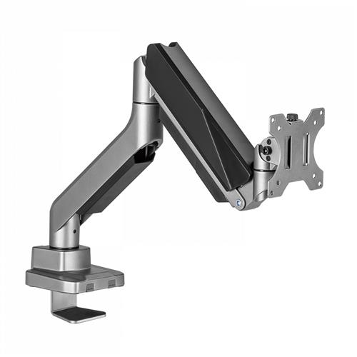 V7 DM1HDS Supporti a parete per TV 124,5 cm (49) Scrivania Nero, Argento