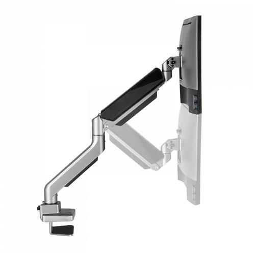 V7 DM1HDS Supporti a parete per TV 124,5 cm (49) Scrivania Nero, Argento