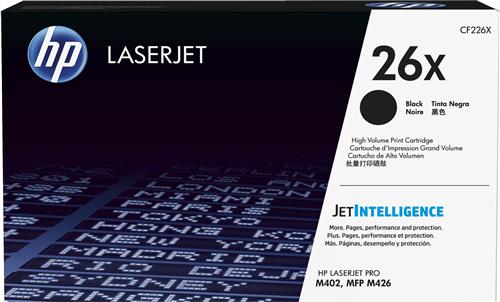HP 26X High Yield Black Original LaserJet Toner Cartridge cartuccia toner 1 pz