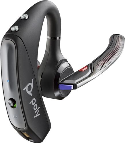 POLY Voyager 5200-M Office Headset +USB-C to Micro USB Cable Auricolare Wireless In-ear Bluetooth Nero