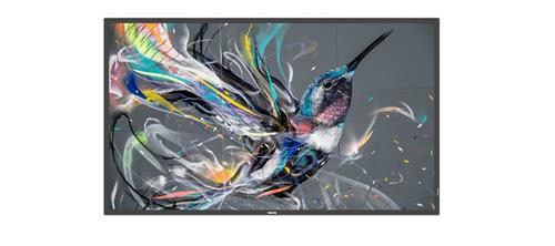 Philips Signage Solutions Q-Line Pannello piatto per segnaletica digitale 139,7 cm (55) IPS 400 cd/m² 4K Ultra HD Nero