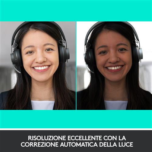 Logitech Brio Stream webcam 4096 x 2160 Pixel USB 3.2 Gen 1 (3.1 Gen 1) Nero