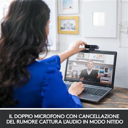 Logitech Brio Stream webcam 4096 x 2160 Pixel USB 3.2 Gen 1 (3.1 Gen 1) Nero
