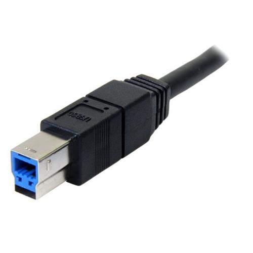 StarTech.com 3m, USB 3.0-A - USB 3.0-B cavo USB USB 3.2 Gen 1 (3.1 Gen 1) USB A USB B