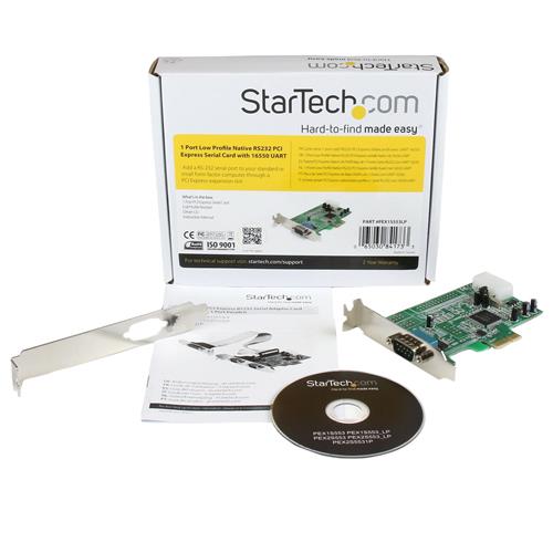 StarTech.com PEX1S553LP scheda di interfaccia e adattatore Interno