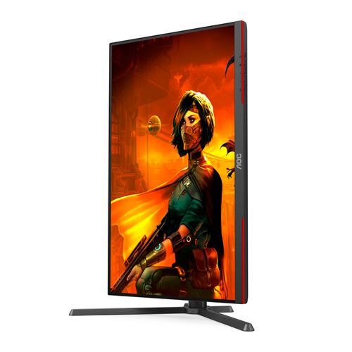 AOC G3 U27G3X/BK Monitor PC 68,6 cm (27) 3840 x 2160 Pixel 4K Ultra HD LED Nero, Rosso