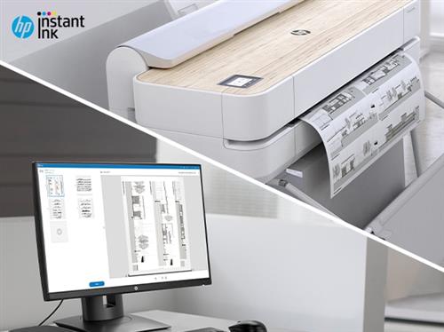 HP Designjet Studio 24-in Printer stampante grandi formati Wi-Fi Getto termico d'inchiostro A colori 2400 x 1200 DPI 610 x 1897 mm Collegamento ethernet LAN