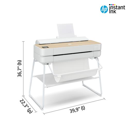 HP Designjet Studio 24-in Printer stampante grandi formati Wi-Fi Getto termico d'inchiostro A colori 2400 x 1200 DPI 610 x 1897 mm Collegamento ethernet LAN