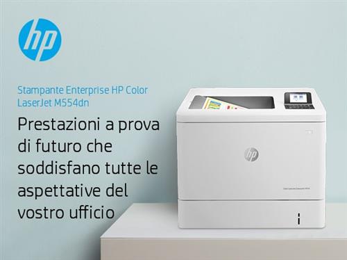 HP Color LaserJet Enterprise M554dn Printer A colori 1200 x 1200 DPI A4