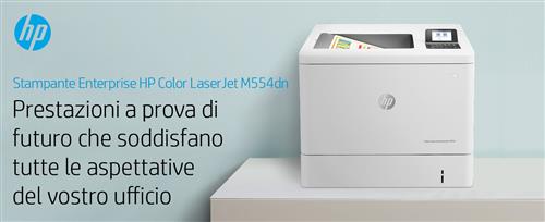 HP Color LaserJet Enterprise M554dn Printer A colori 1200 x 1200 DPI A4
