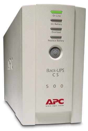APC Back-UPS gruppo di continuità (UPS) Standby (Offline) 0,5 kVA 300 W 4 presa(e) AC