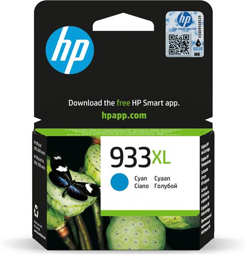 HP 933XL High Yield Cyan Original Ink Cartridge cartuccia d'inchiostro 1 pz Resa elevata (XL)