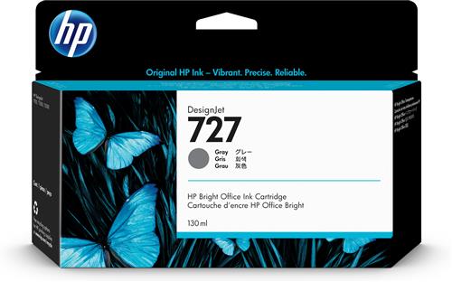 HP Cartuccia inchiostro grigio DesignJet 727, 130 ml